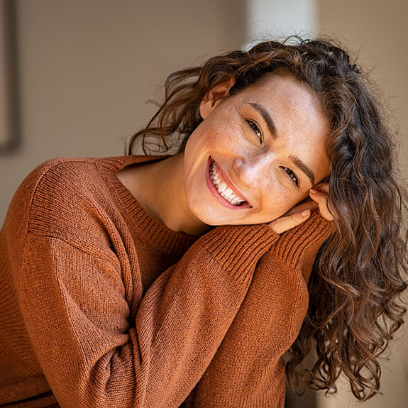 smiling-female-at-home